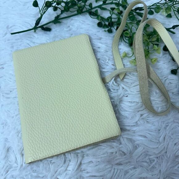 A. Cozzi Made in Italy Lemon Yellow Soft Leather Notebook‎ Pocket Journal 6”x4” - Picture 5 of 7
